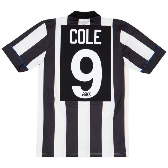 1993-95 Newcastle Home Shirt Cole #9 - 7/10 - (S)