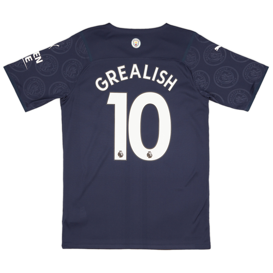 2021-22 Manchester City Authentic Third Shirt Grealish #10 (XL)
