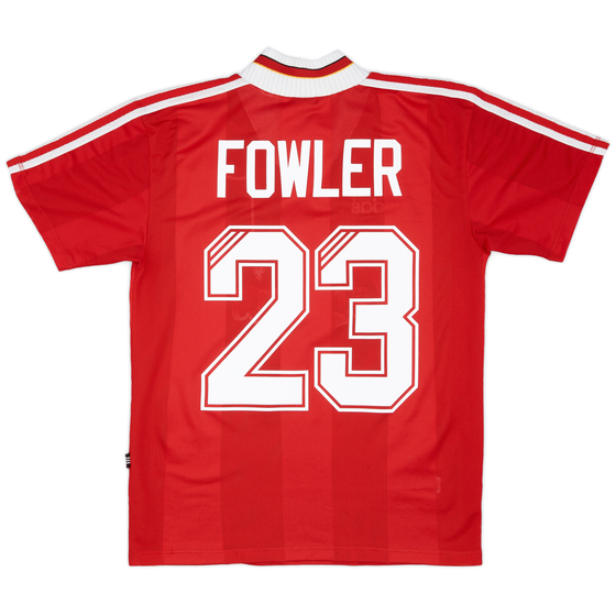 1995-96 Liverpool Home Shirt Fowler #23 - 9/10 - (S)