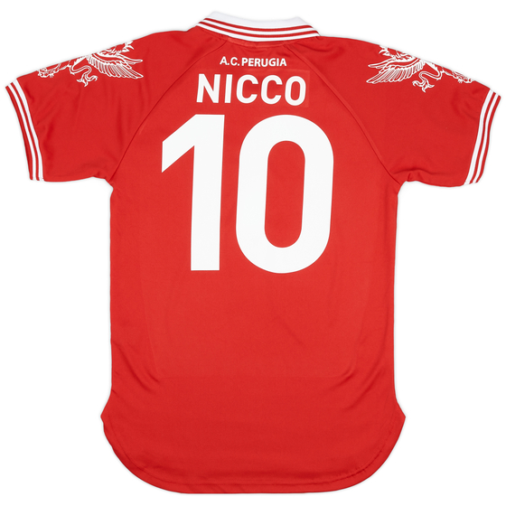 2014-15 Perugia Home Shirt Nicco #10 (XS)