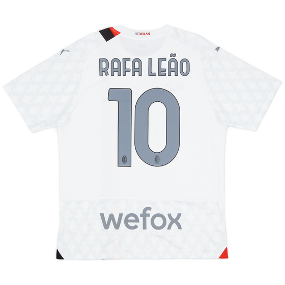 2023-24 AC Milan Away Shirt Rafa Leão #10