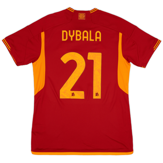 2023-24 Roma Home Shirt Dybala #21