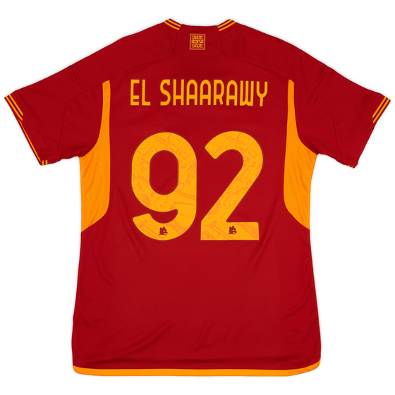 2023-24 Roma Home Shirt El Shaarawy #92