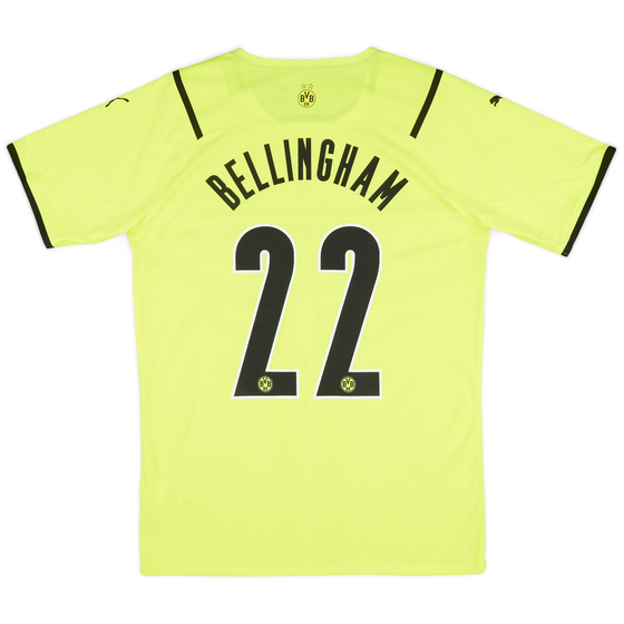 2021-22 Borussia Dortmund Player Issue Home European Shirt Bellingham #22