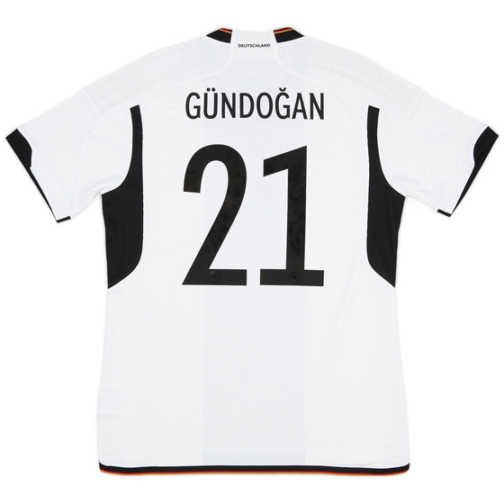 2022-23 Germany Authentic Home Shirt Gündoğan #21