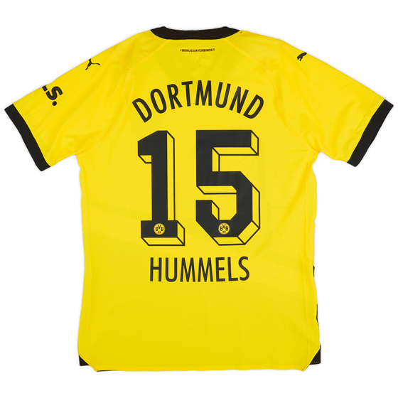 2023-24 Borussia Dortmund Authentic Home Shirt Hummels #15