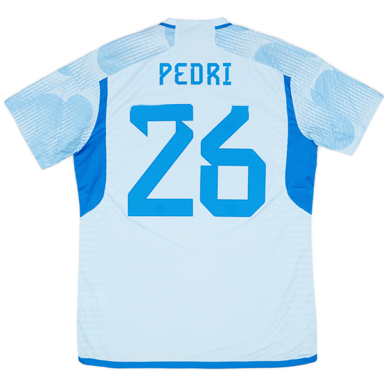 2022-23 Spain Authentic Away Shirt Pedri #26 (M)
