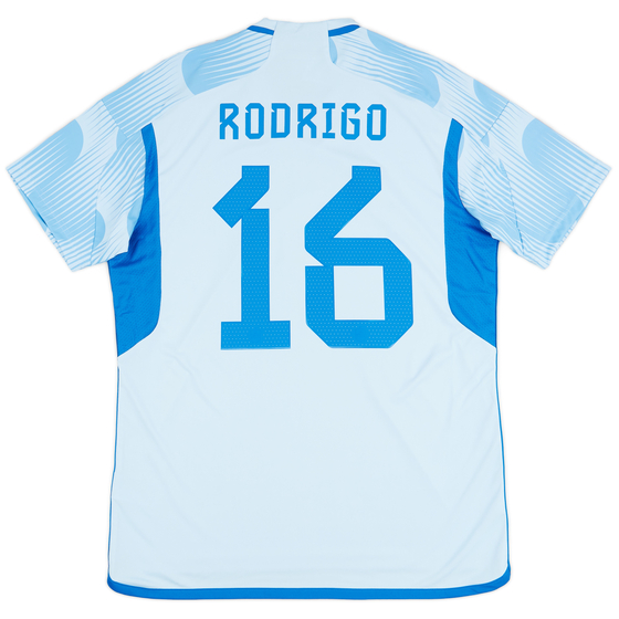 2022-23 Spain Away Shirt Rodrigo #16