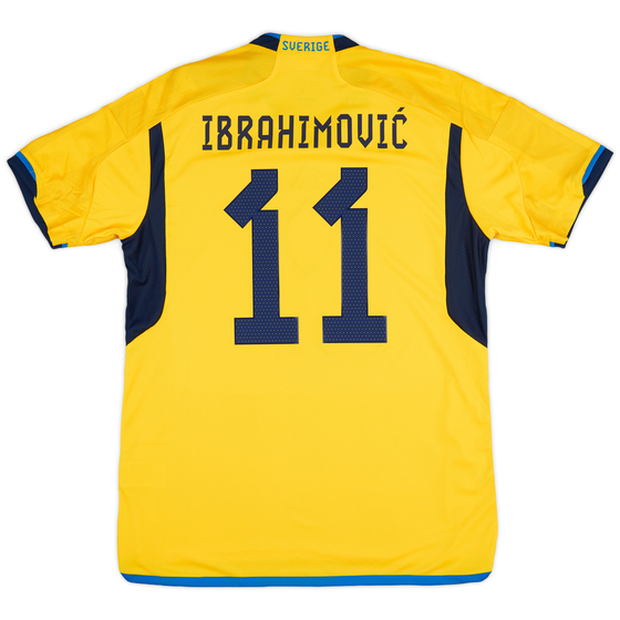 2022-23 Sweden Home Shirt Ibrahimović #11