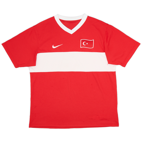 2008-10 Turkey Basic Home Shirt - 6/10 - (L)