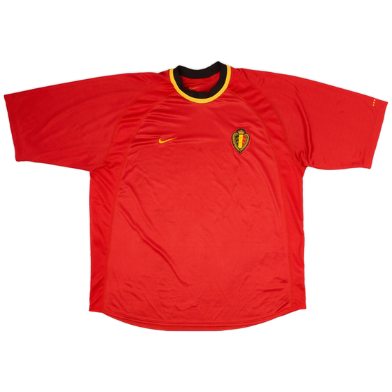2000-02 Belgium Home Shirt - 7/10 - (XL)