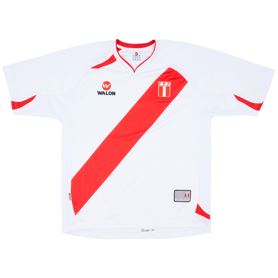2007-09 Peru Home Shirt - 9/10 - (L)