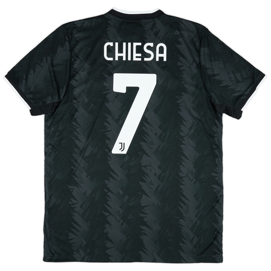 2022-23 Juventus Away Shirt Chiesa #7