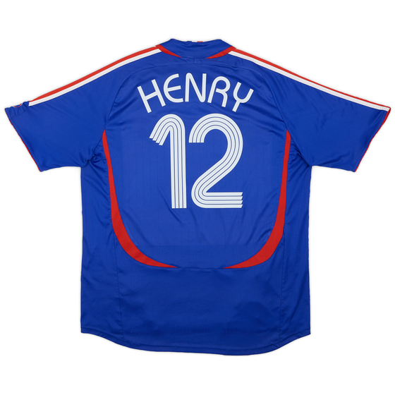 2006-07 France Home Shirt Henry #12 - 6/10 - (XL)
