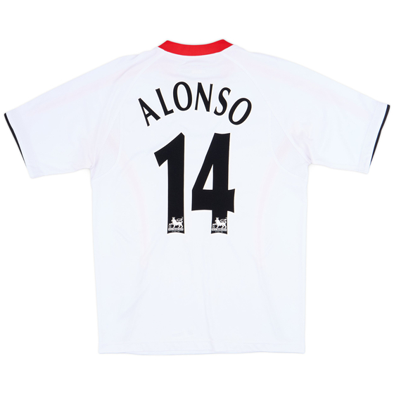 2005-06 Liverpool Away Shirt Alonso #14 - 9/10 - (M)