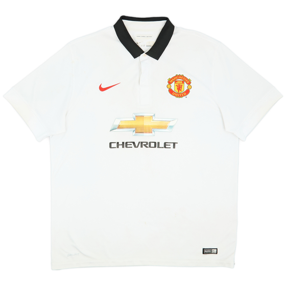 2014-15 Manchester United Away Shirt - 6/10 - (XL)