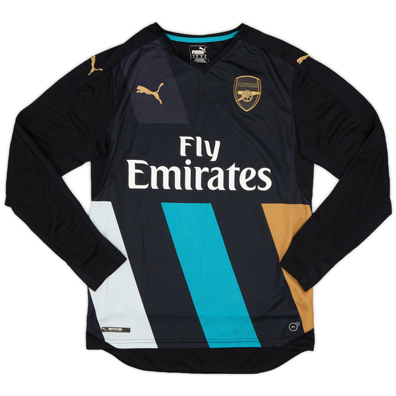 2015-16 Arsenal Third L/S Shirt - 8/10 - (S)