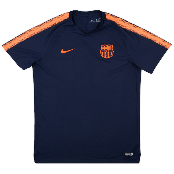 2018-19 Barcelona Nike Training Shirt - 9/10 - (XL)