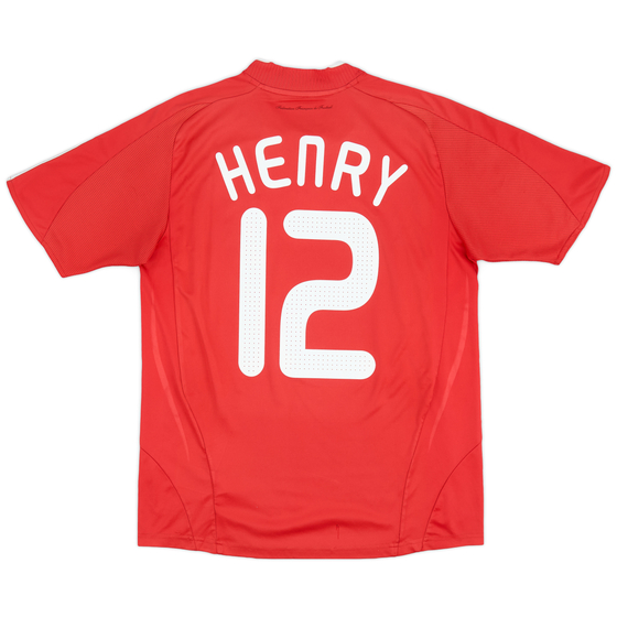 2007-08 France Away Shirt Henry #12 - 5/10 - (XL.Boys)