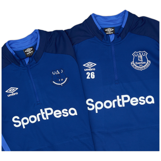 2019-20 Everton Player Issue 1/4 Zip Training Top - 3/10