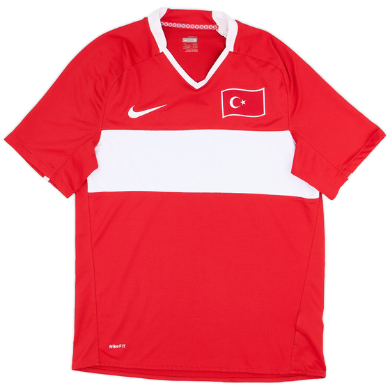 2008-10 Turkey Home Shirt - 9/10 - (S)