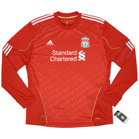 2010-12 Liverpool Home L/S Shirt (XXL)