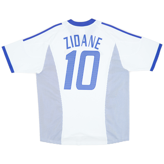2002-04 France Away Shirt Zidane #10 - 9/10 - (L)