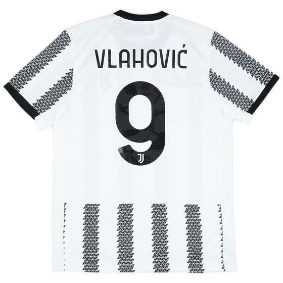 2022-23 Juventus Home Shirt Vlahović #9
