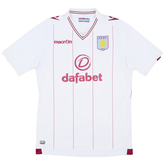 2014-15 Aston Villa Away Shirt - 9/10 - (L)