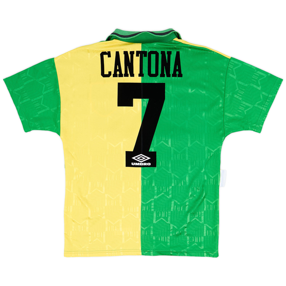 1992-94 Manchester United Third Shirt Cantona #7 - 8/10 - (S)