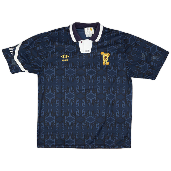 1991-94 Scotland Home Shirt - 7/10 - (XL)