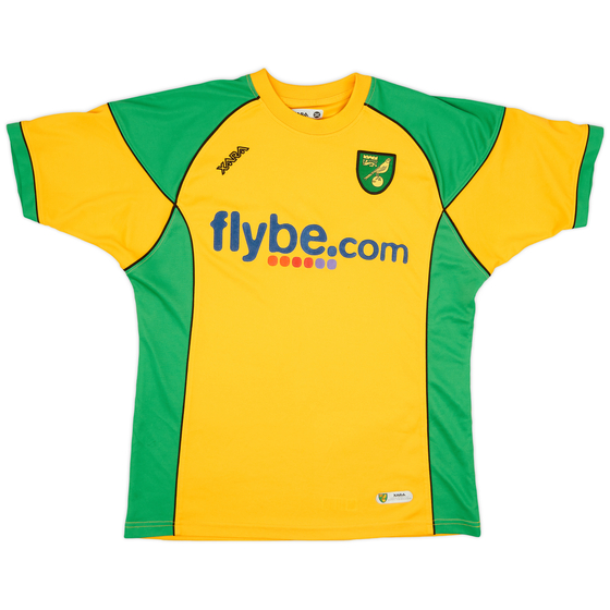 2006-08 Norwich Home Shirt - 8/10 - (L)