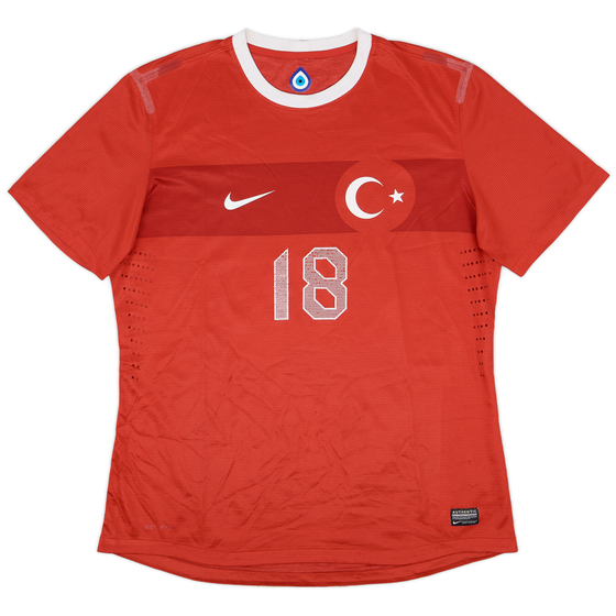 2012-14 Turkey Player Issue Home Shirt #18 - 7/10 - (XL)