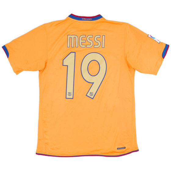2006-08 Barcelona Away Shirt Messi #19 - 9/10 - (M)