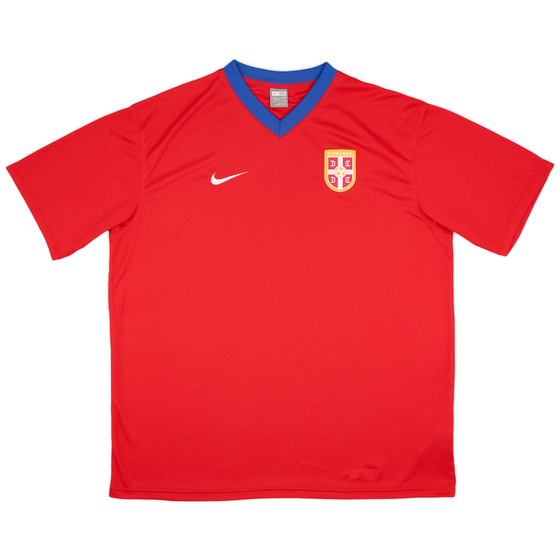 2008-10 Serbia Basic Home Shirt - 9/10 - (XXL)