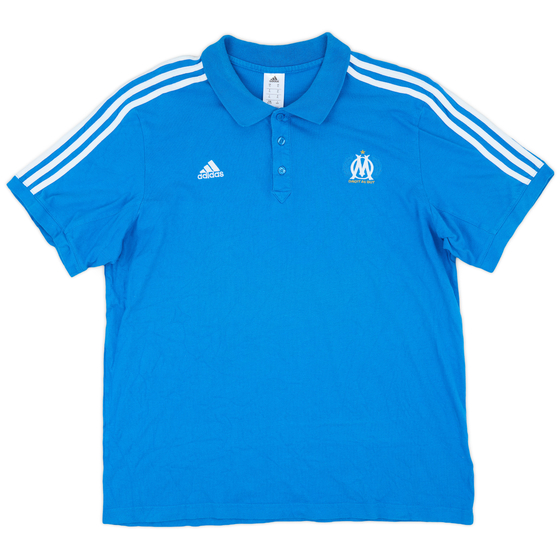 2013-14 Olympique Marseille adidas Polo Shirt - 8/10 - (XL)