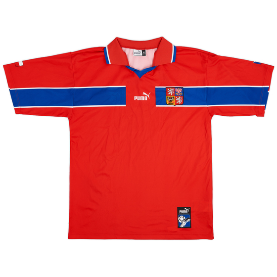 1998-00 Czech Republic Basic Home Shirt - 9/10 - (XL)