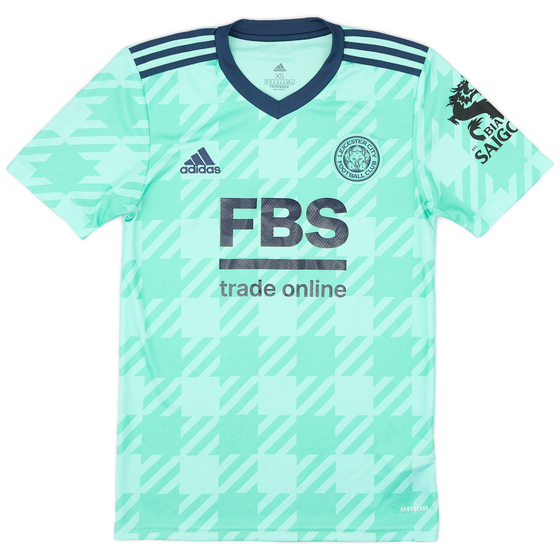 2021-22 Leicester Away Shirt - 6/10 - (XS)