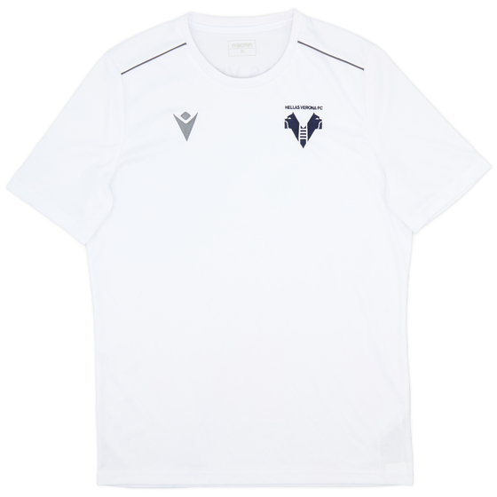 2020-21 Hellas Verona Macron Training Shirt - 8/10 - (XL)