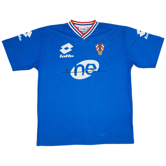 1996-98 Croatia Lotto Training Shirt - 8/10 - (XL)