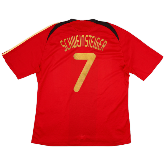 2008-09 Germany Away Shirt Schweinsteiger #7 - 7/10 - (XL)