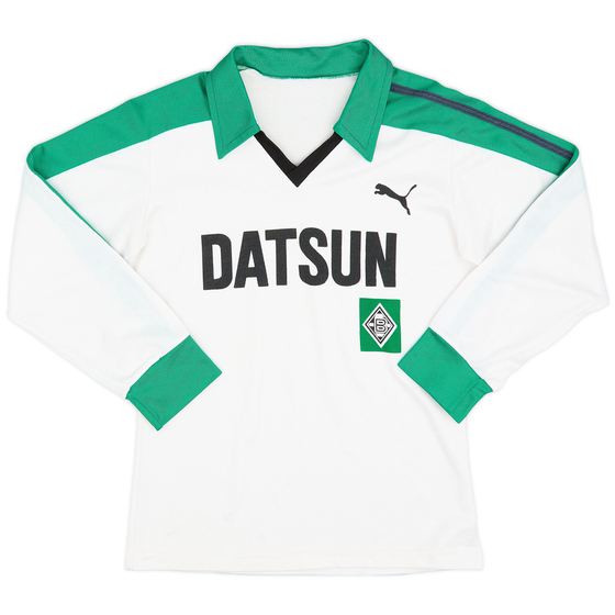 1981-82 Borussia Monchengladbach Home L/S Shirt - 9/10 - (S)