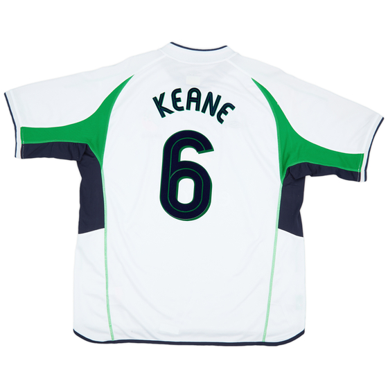 2002-03 Ireland Away Shirt Keane #6 - 9/10 - (XXL)