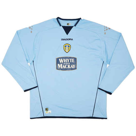 2004-05 Leeds United Away L/S Shirt - 8/10 - (XL)