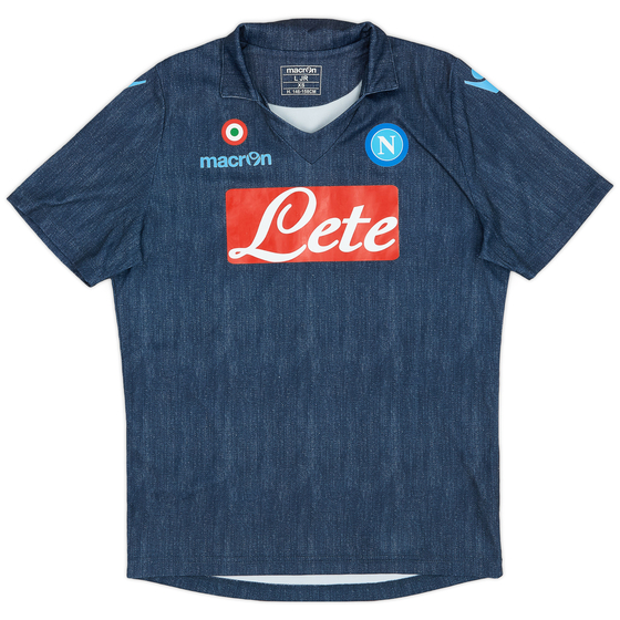 2014-15 Napoli Basic Away Shirt - 8/10 - (L.Boys)