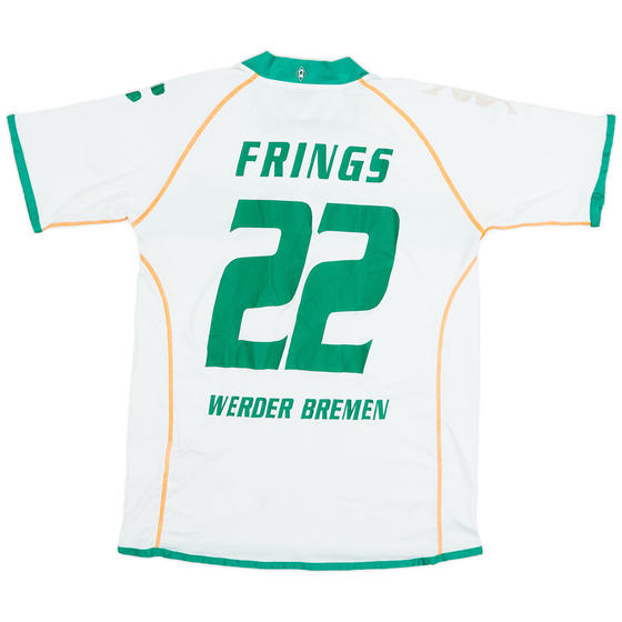 2008-09 Werder Bremen Home Shirt Frings #22 - 5/10 - (M)