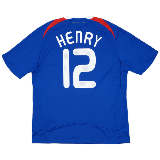 2007-08 France Home Shirt Henry #12 (XL)