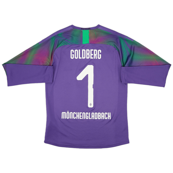 2019-20 Borussia Monchengladbach GK Shirt Goldberg #1 - 8/10 - (M)