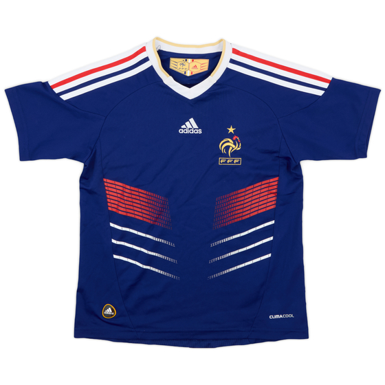 2009-10 France Home Shirt - 9/10 - (S.Boys)