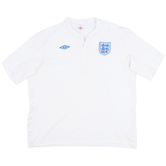 2010-11 England Home Shirt - 8/10 - (3XL)